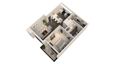 Dalton B Floor Plan at Dalton, New Albany, OH 